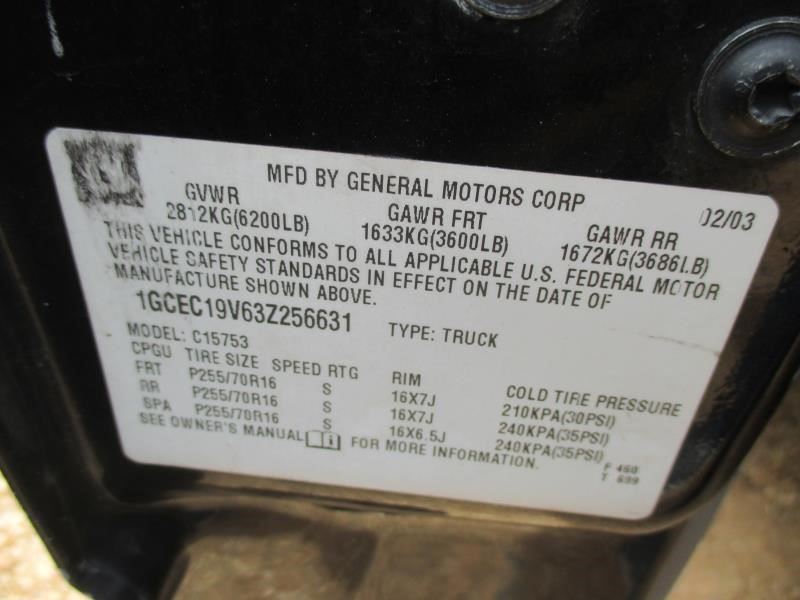 used-auto-parts 2003 gmc-truck sierra-1500-pickup rear-body 190-bumper-assembly--rear 190-01453-step-bumper--sportside part-136347-953-1