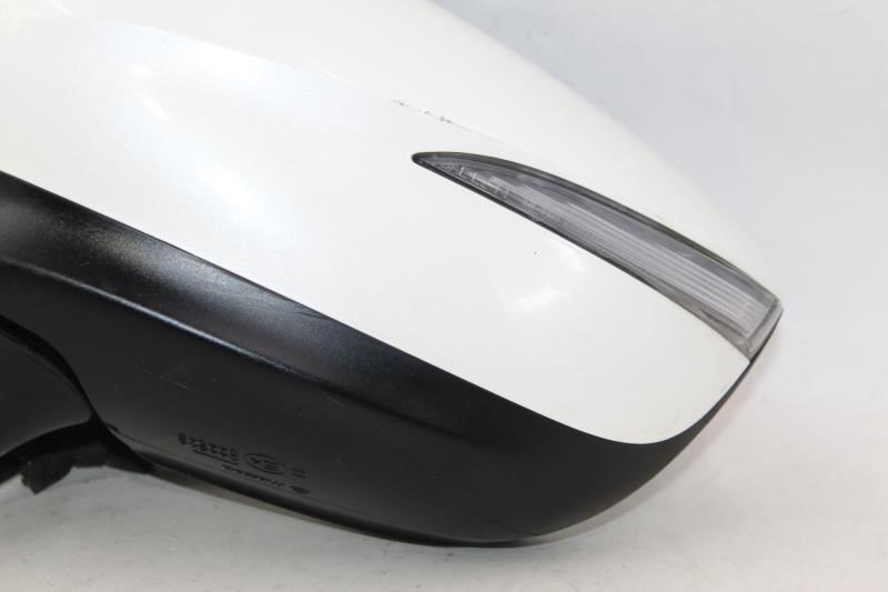 Left Driver Side White Door Mirror Fits 2020 MAZDA CX-3 OEM #25407