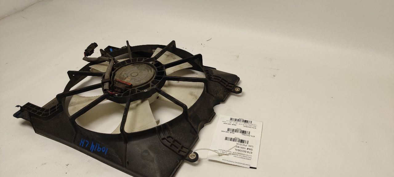 LEFT RADIATOR FAN MOTOR/ASSEMBLY 2008-2010 HONDA ACCORD - Image 3