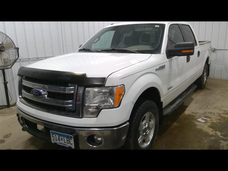  used-auto-parts 2013 ford-truck ford-f150-pickup rear-body 190-bumper-assembly--rear 190-02087e--styleside---tow-package--w-o-heavy-duty-payload-package;-park-assist--chromed part-809351-2248-1