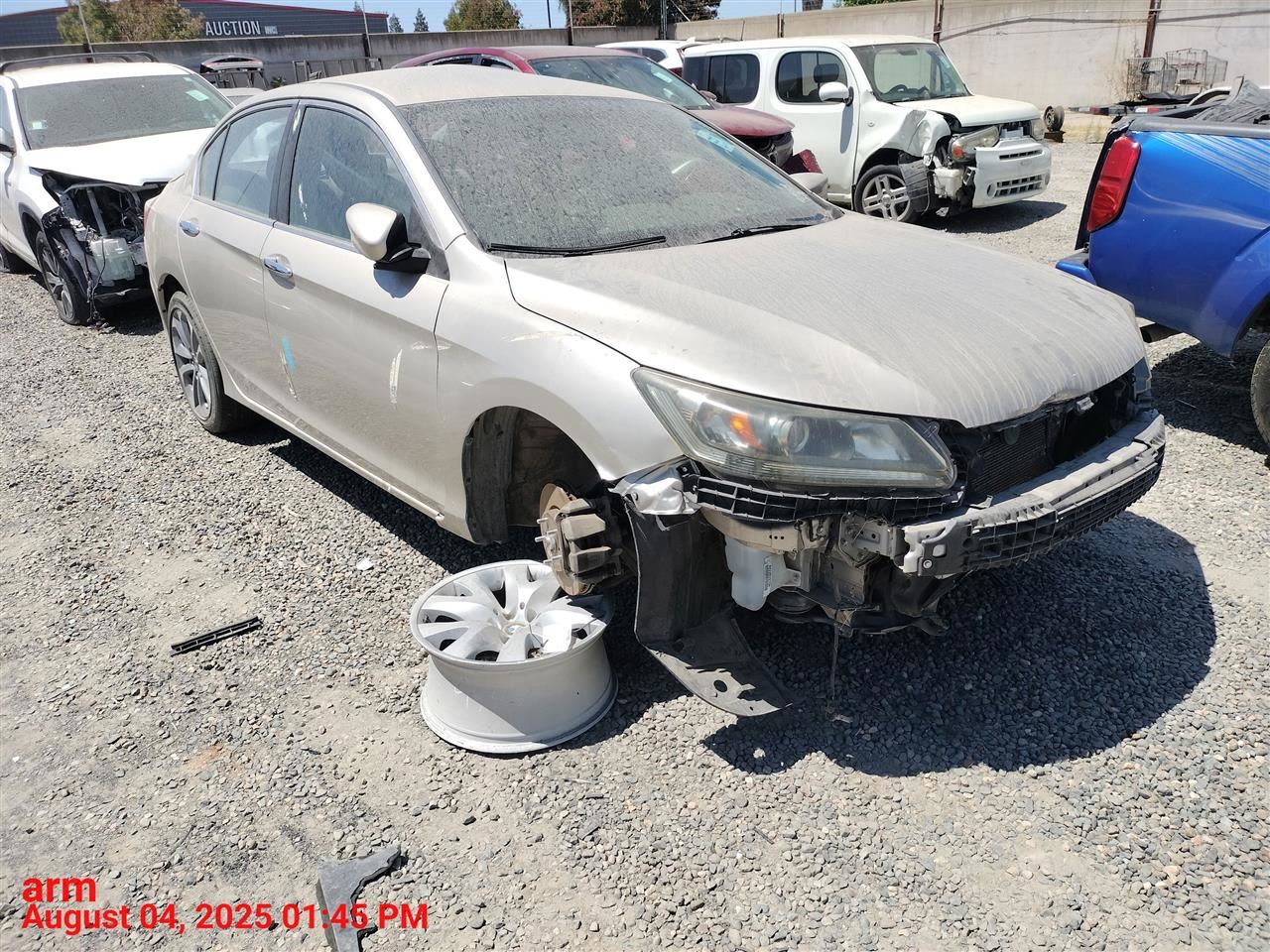 GOLD RIGHT SIDE VIEW MIRROR 2013-2017 HONDA ACCORD - Image 4