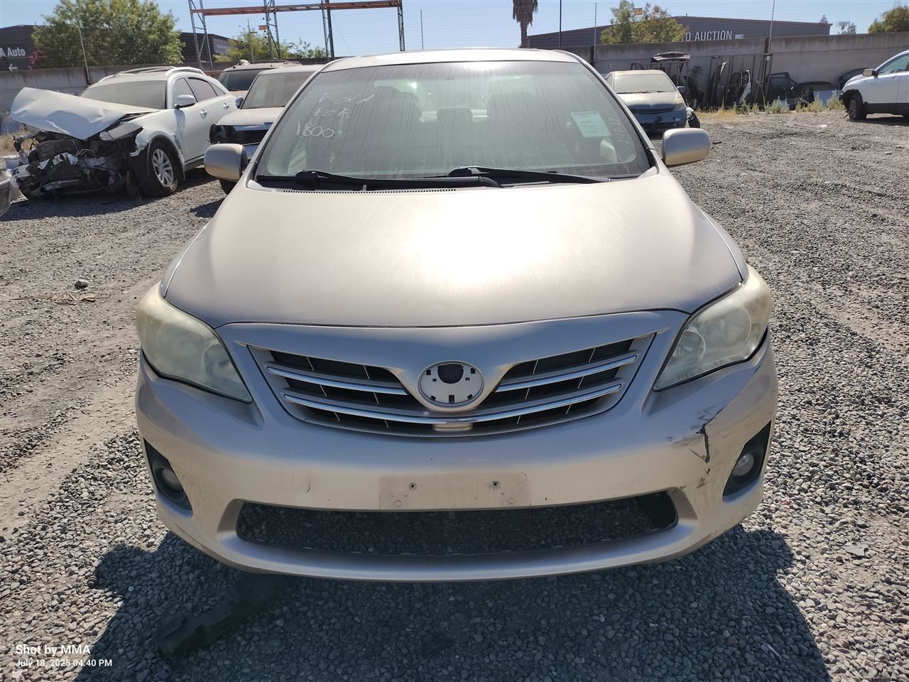 RADIATOR FAN MOTOR/ASSEMBLY OEM 09-13 TOYOTA COROLLA - Image 2