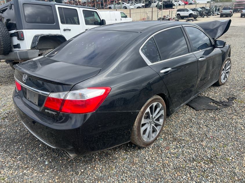 RIGHT BLK FRONT HEADREST OEM 2015 HONDA ACCORD - Image 4