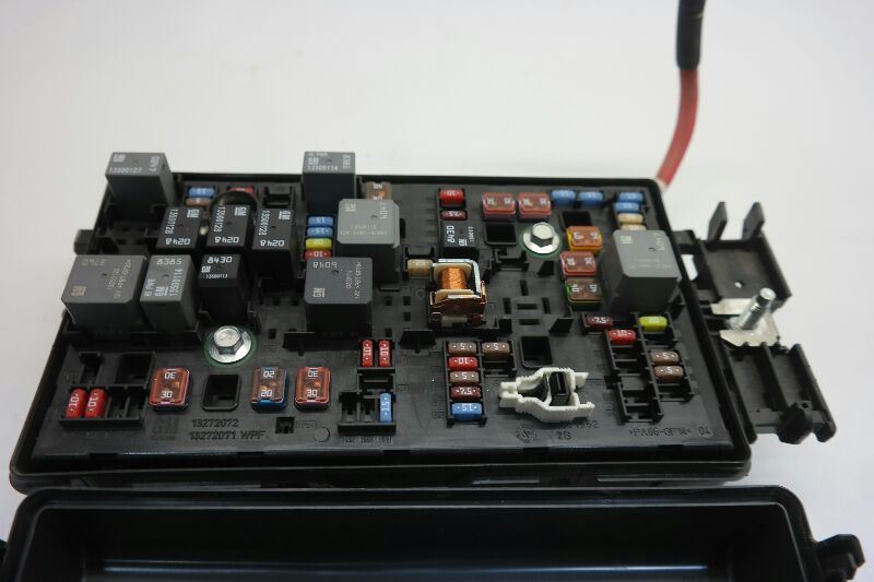 2014 2015 2016 Chevrolet Malibu Fuse Box Engine VIN 1 4th Digit Limited