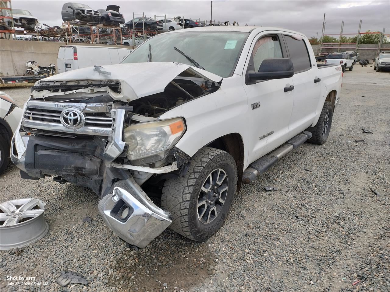 LEFT FRONT WIPER ARM OEM 2015 TOYOTA TUNDRA 852210C020 - Image 5