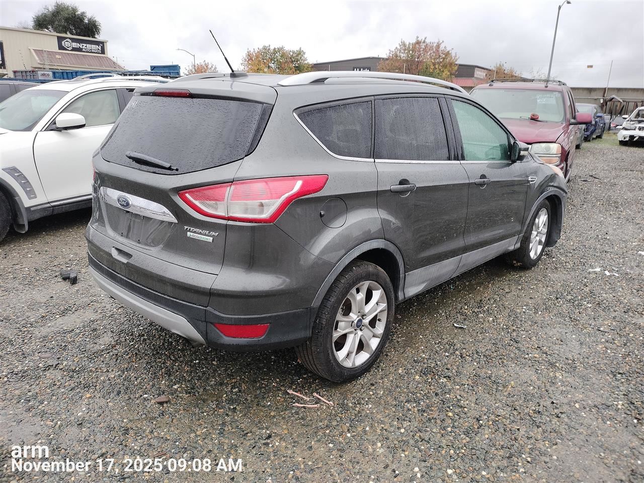 Rear Bumper Includes Right And Left Painted Extensions Fits 13-16 ESCAPE 7948873 - Image 4