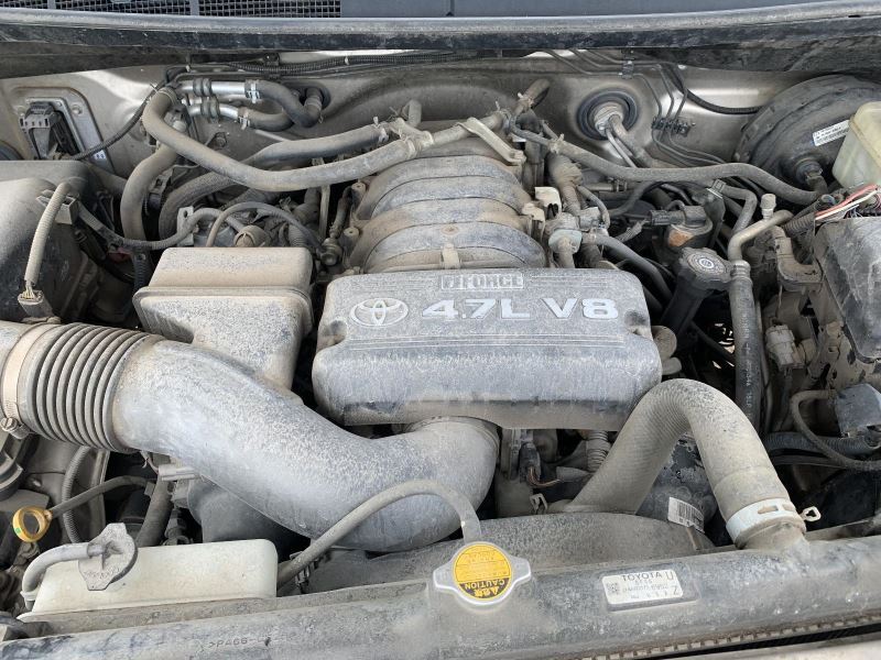 Used 2007 Toyota Tundra Engine Engine Assembly 4.7l (vin T, 5th D