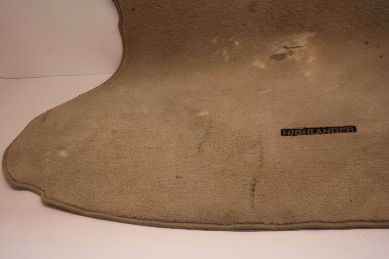 2001 2002 2003 TOYOTA HIGHLANDER REAR CARGO TRUNK CARPET FLOOR MAT EBay