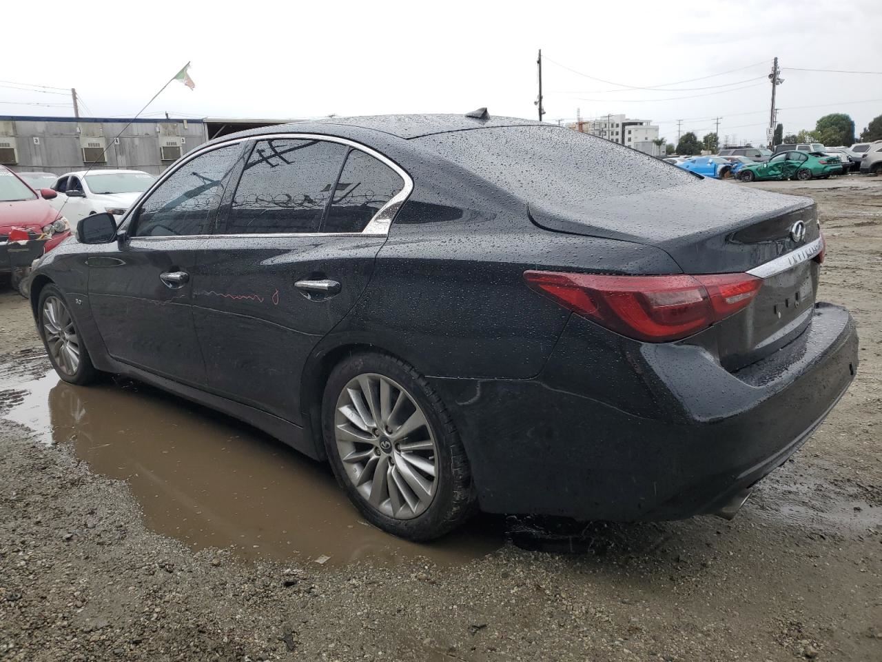 LEFT BLK FRONT HEADREST OEM 2019 INFINITI Q50 - Image 3