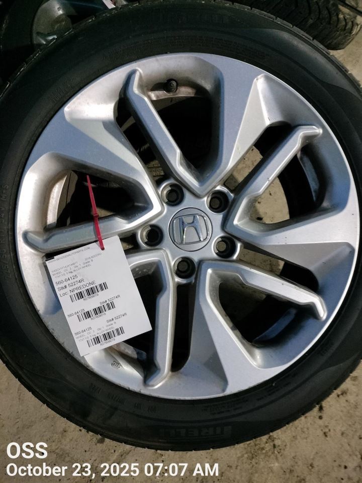WHEEL/RIM ONLY OEM 18-20 HONDA ACCORD - Image 3