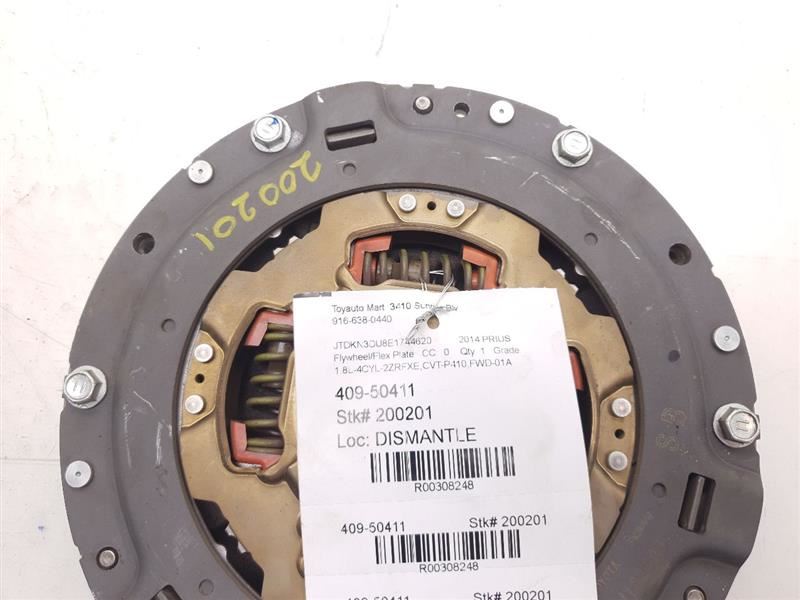 Flywheel/Flex Plate Prius V VIN Eu 7th And 8th Digit Fits 10-18 Toyota