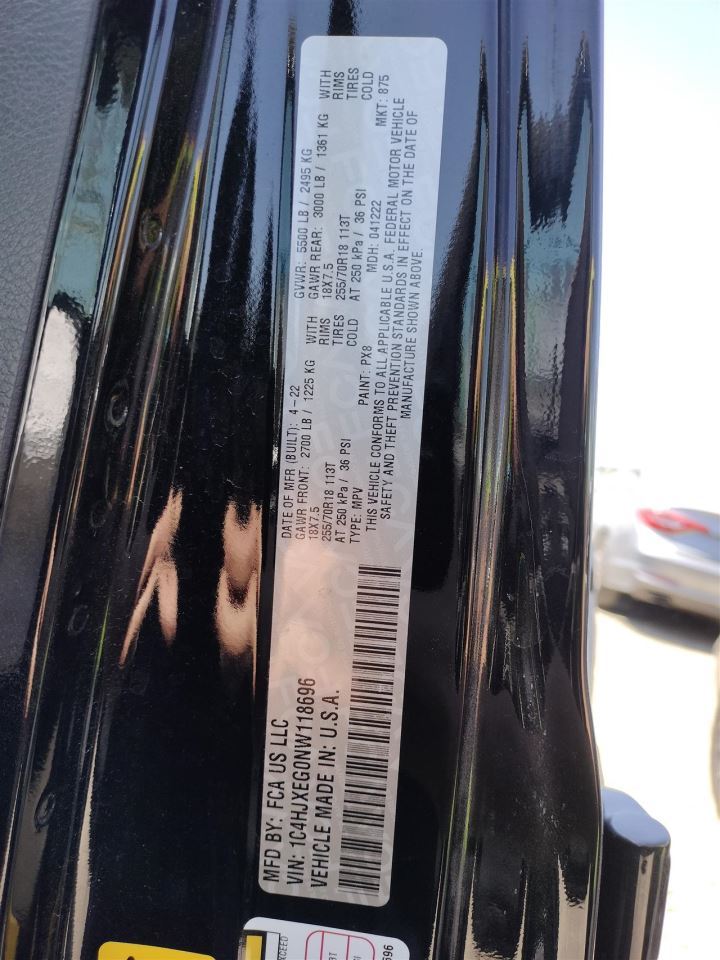 DASH WIRE HARNESS 2022 JEEP WRANGLER - Image 3