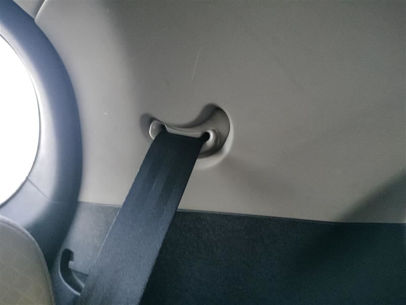 2015-2020 Kia Sorento Black Right Third Row Rear Seat Belt 89880C6500BHH OEM. - Image 2