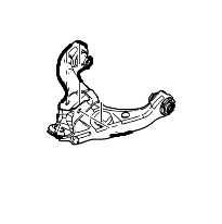 LEFT FRONT LOWER CONTROL ARM OEM 09-13 FORD F150 - Image 1