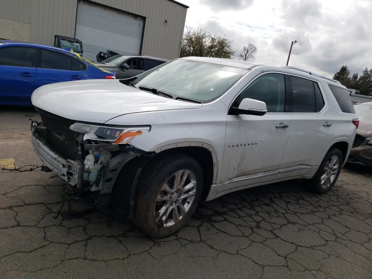 WHT REAR BUMPER ASSEMBLY OEM 18-21 CHEVROLET TRAVERSE - Image 1