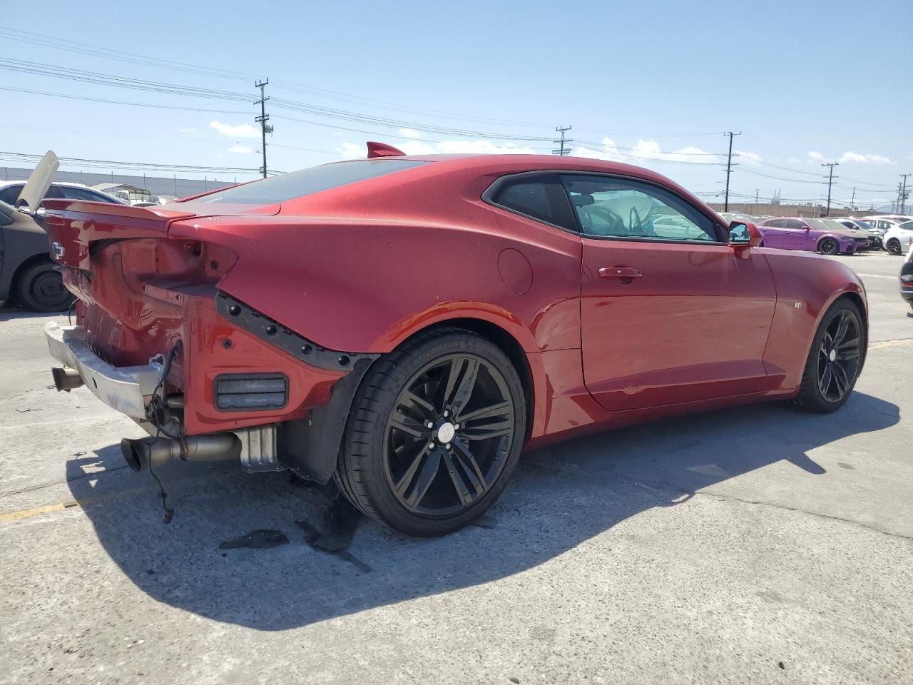 LEFT BLK FRONT HEADREST OEM 2016 CHEVROLET CAMARO - Image 4