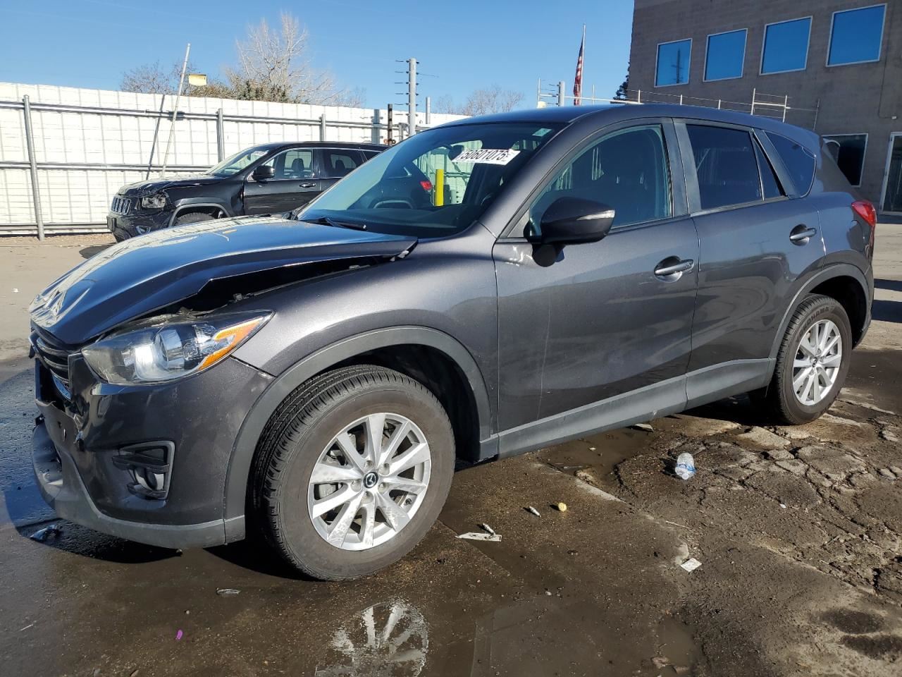 LEFT BLK FRONT HEADREST OEM 2016 CX-5 - Image 2