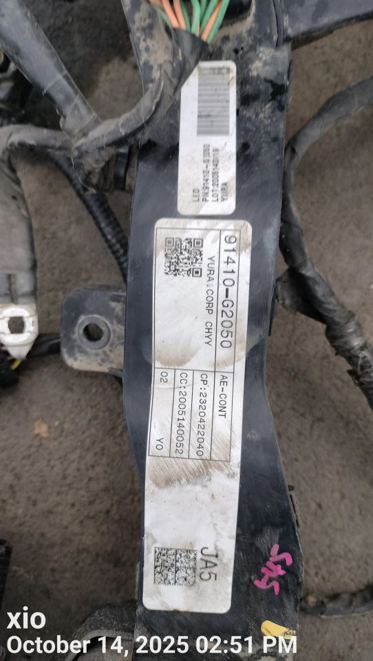 ENGINE WIRE HARNESS 91410G2050 2020 HYUNDAI IONIQ - Image 4