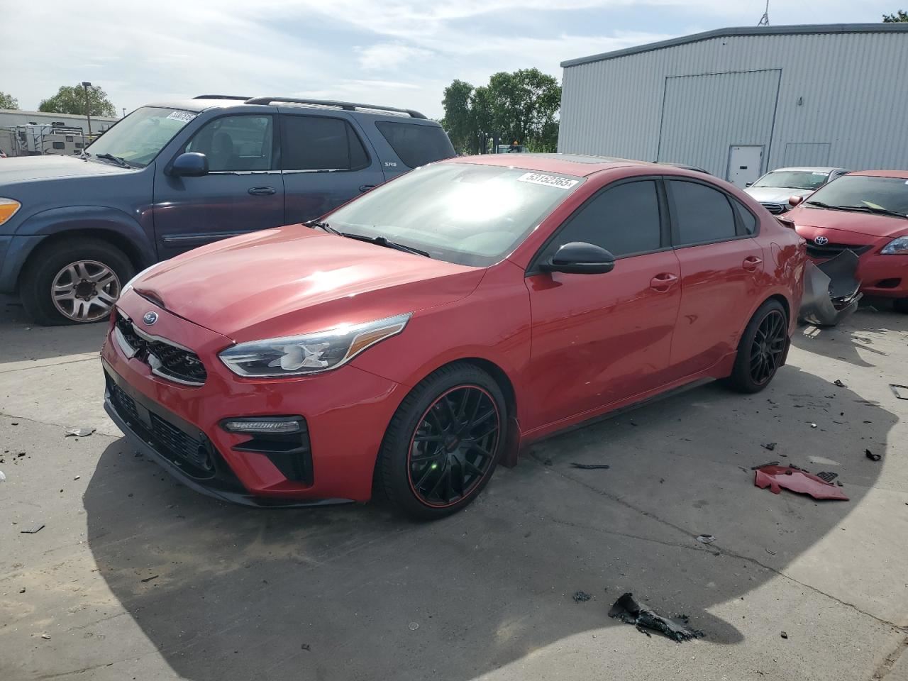 LEFT BLK REAR HEADREST OEM 2021 KIA FORTE - Image 2