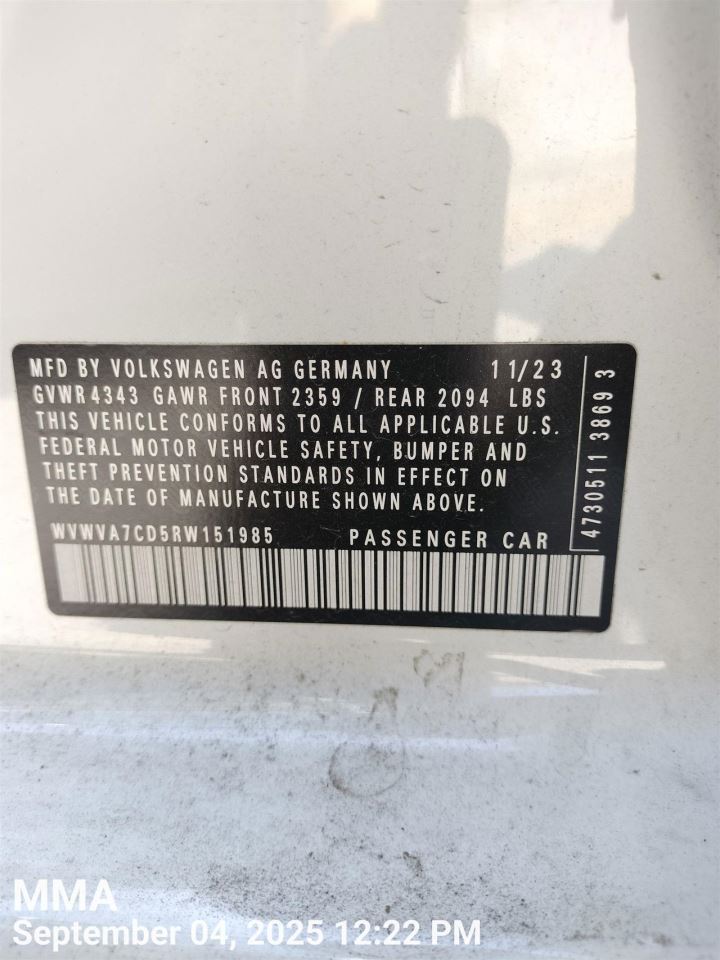 Benzeen GTI 2024 Dash Wire Harness 6798859 - Image 1