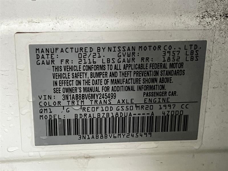 Power Brake Booster 472106LA0C Fits 20-22 Nissan Sentra
