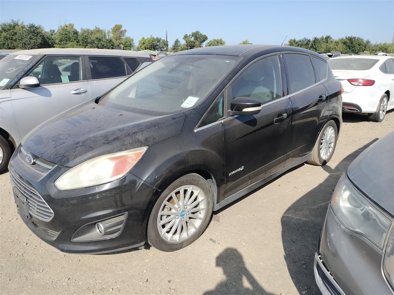 RIGHT GRY REAR HEADREST OEM 2013 FORD C-MAX - Image 3