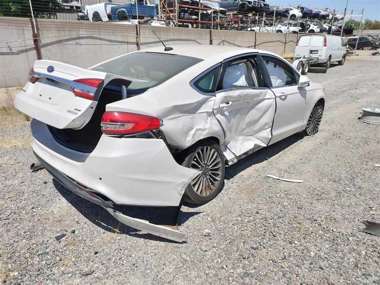 LEFT FRONT WIPER ARM OEM 2017 FORD FUSION DS7Z17527A - Image 3