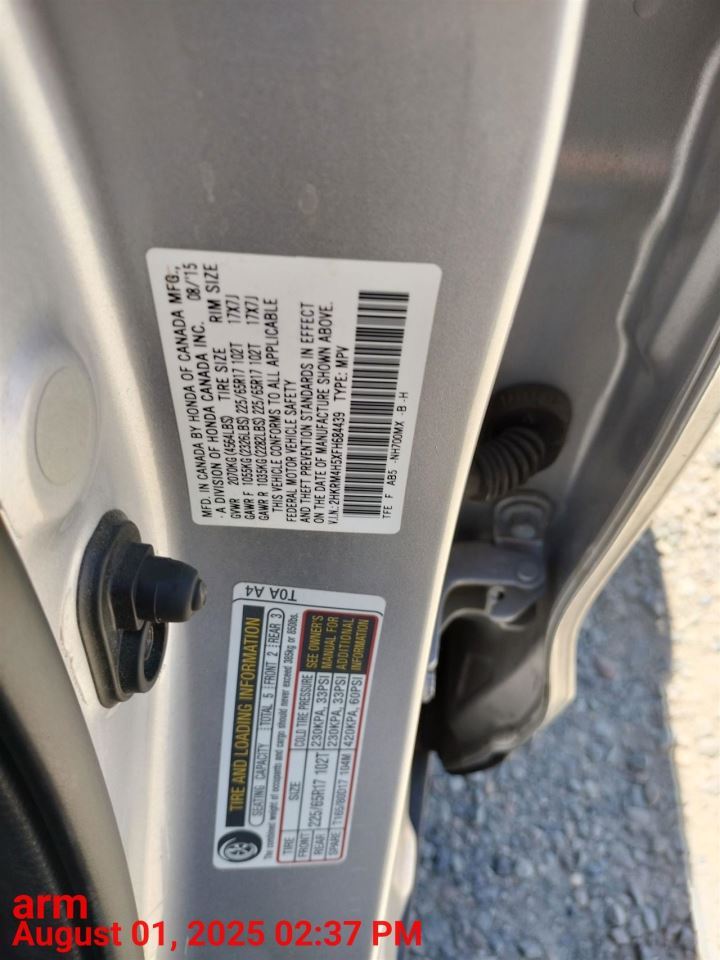 Benzeen WIRE HARNESS 32117T1WA01 2015 HONDA CR-V - Image 1