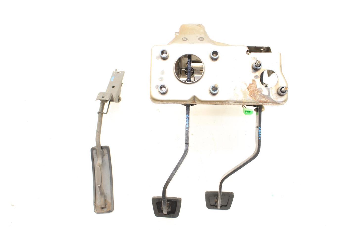 82-83 280ZX Accelerator Brake and Clutch Pedal Assembly with