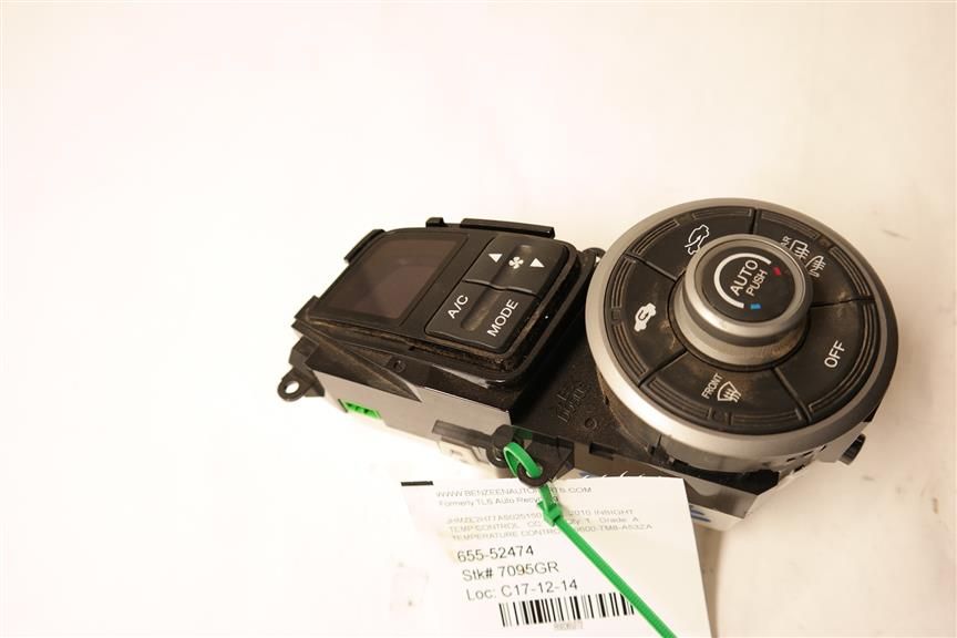 Temperature   Control 79600-TM8-A53ZA Fits 2010 Honda Insight - Image 2