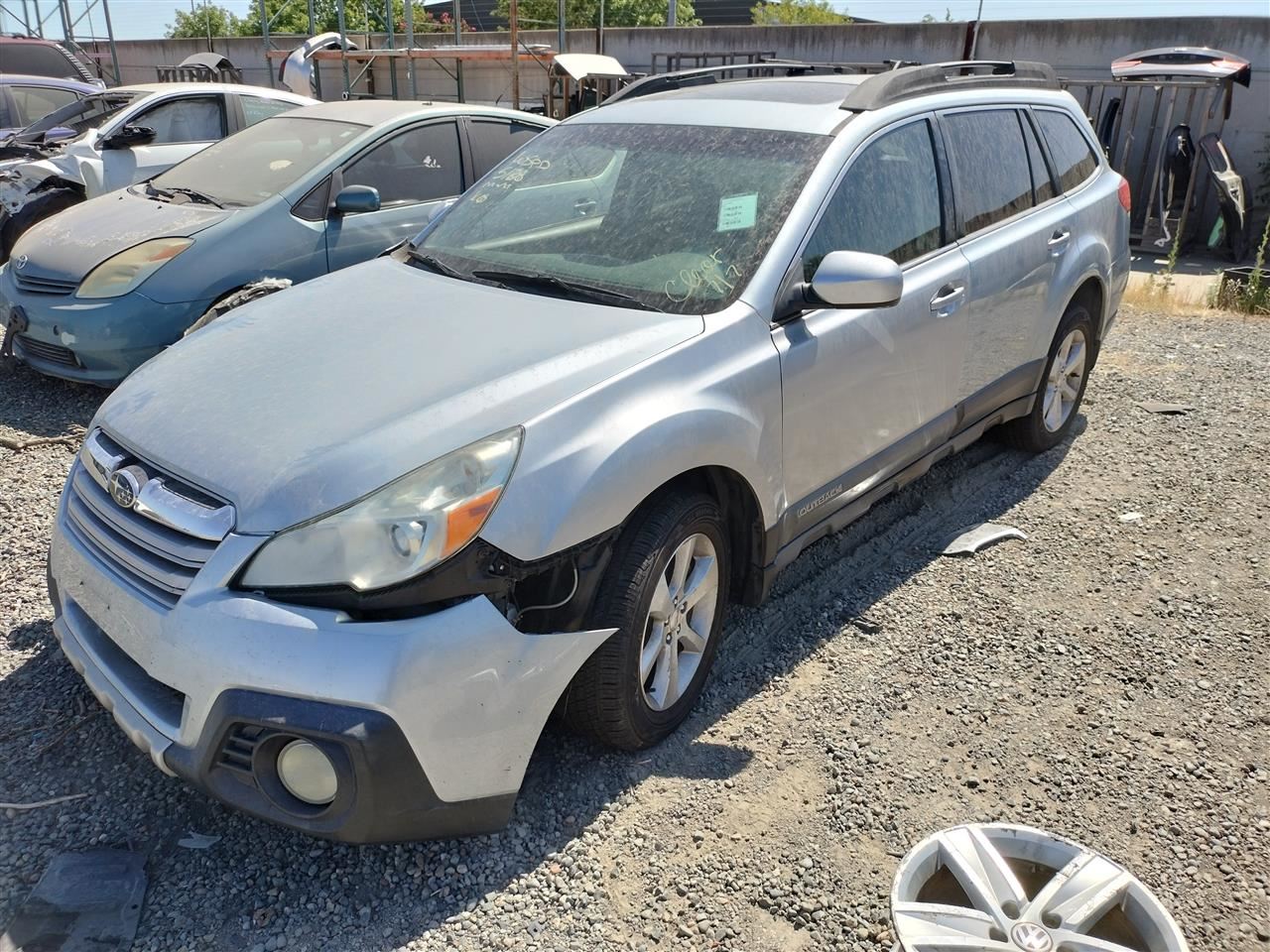 LEFT FRONT SPINDLE KNUCKLE OEM 05-14 SUBARU OUTBAKLEG - Image 1