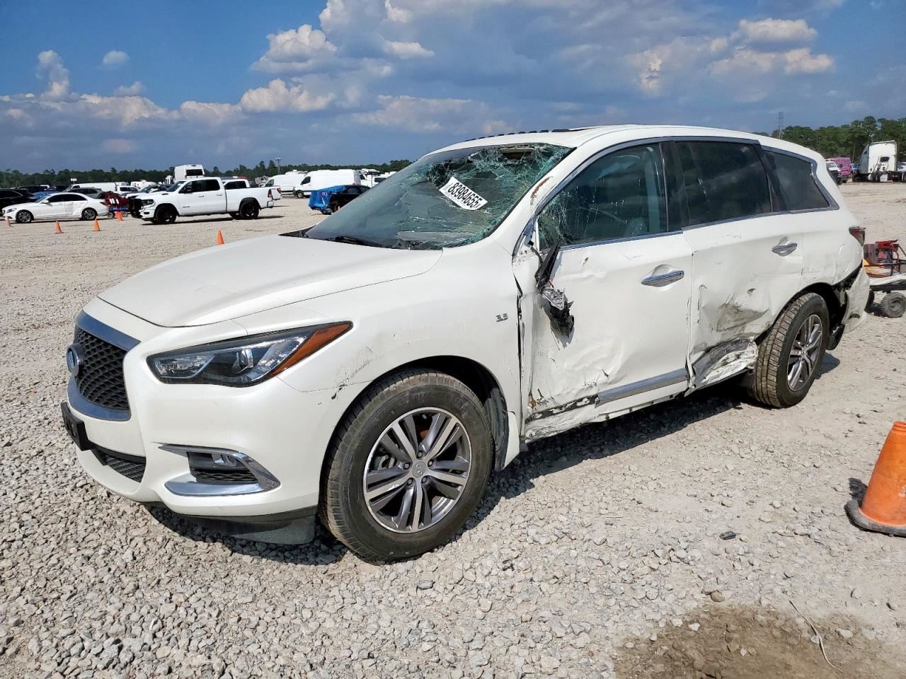 TAN REAR HEADREST OEM 2018 INFINITI QX60 864603JA1B - Image 2