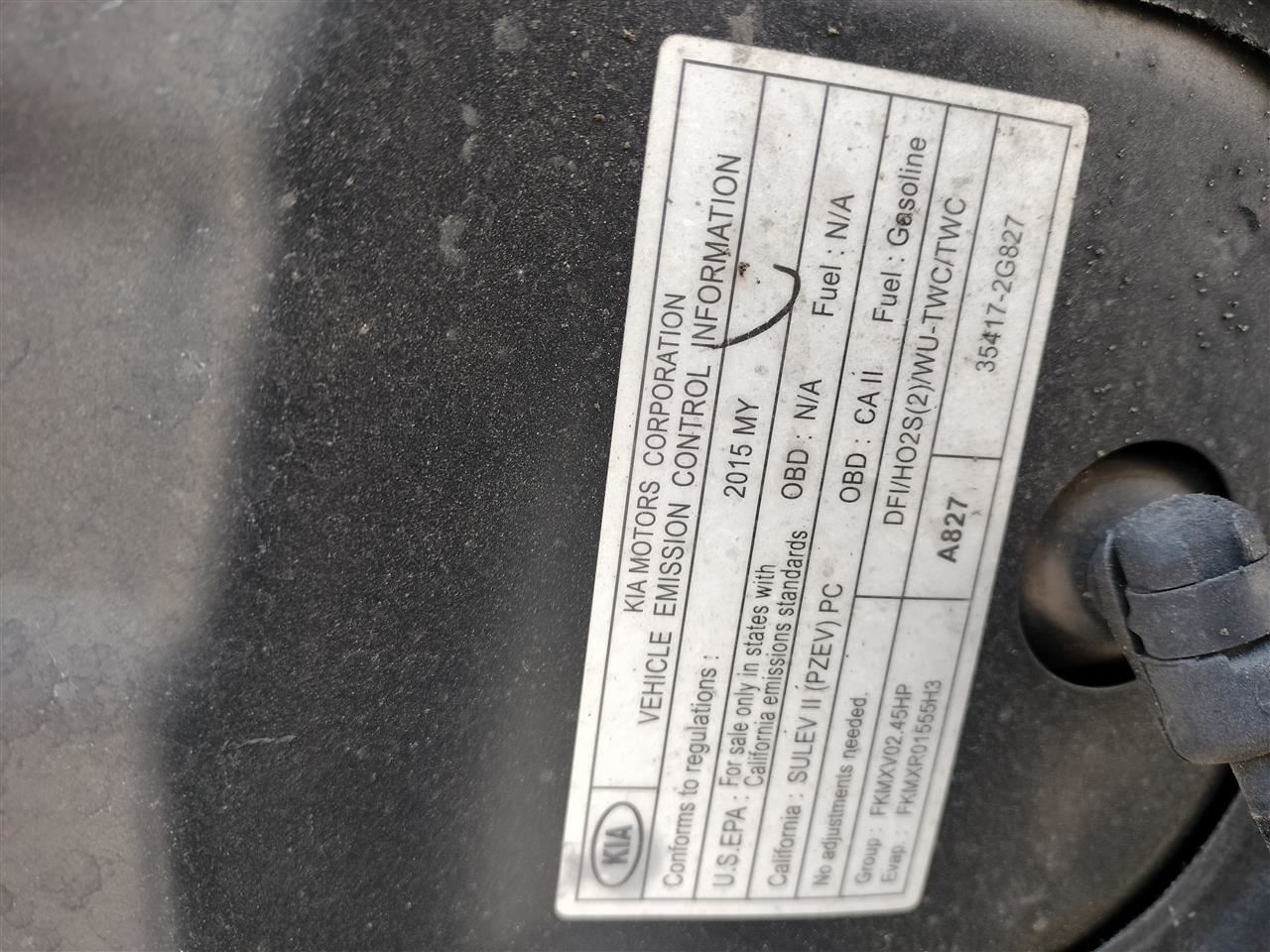 DASH WIRE HARNESS 2015 KIA OPTIMAKIA - Image 2