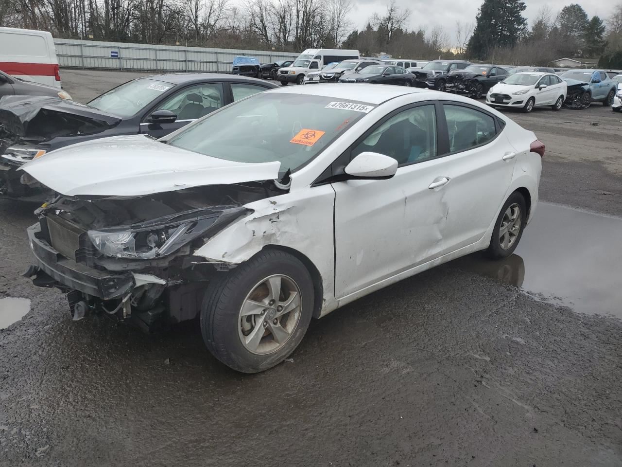 Benzeen DECKLID TAILGATE OEM 14-16 HYUNDAI ELANTRA - Image 1