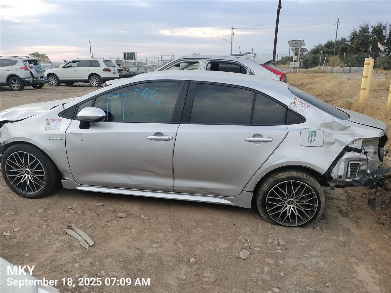 STEERING WHEEL ONLY OEM 2024 TOYOTA COROLLA 1YR WRNTY 4510012G60C0 - Image 3