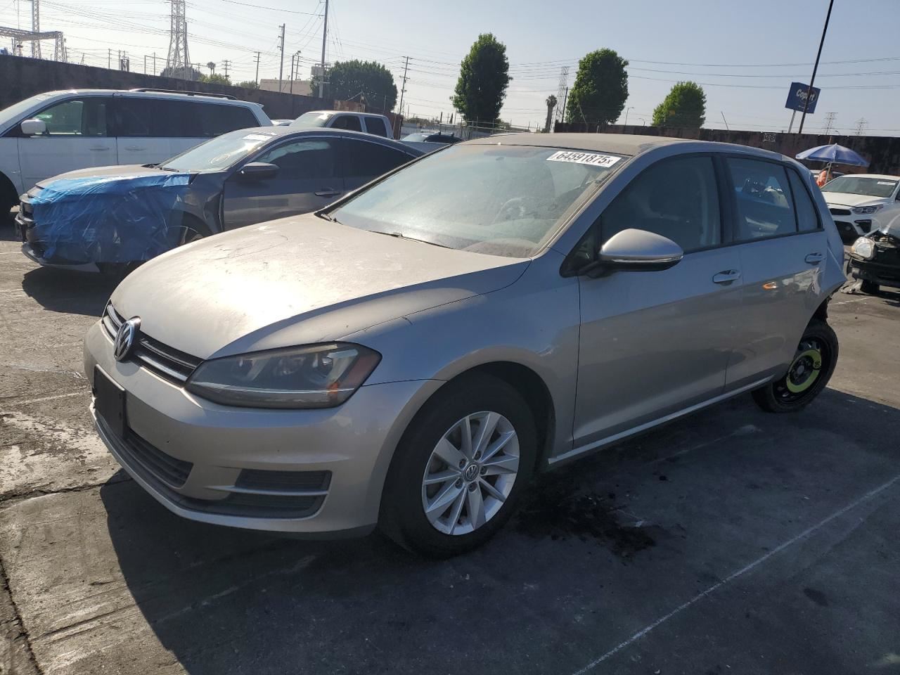 RIGHT FRONT WIPER ARM OEM 2015 VOLKSWAGEN GOLF - Image 1