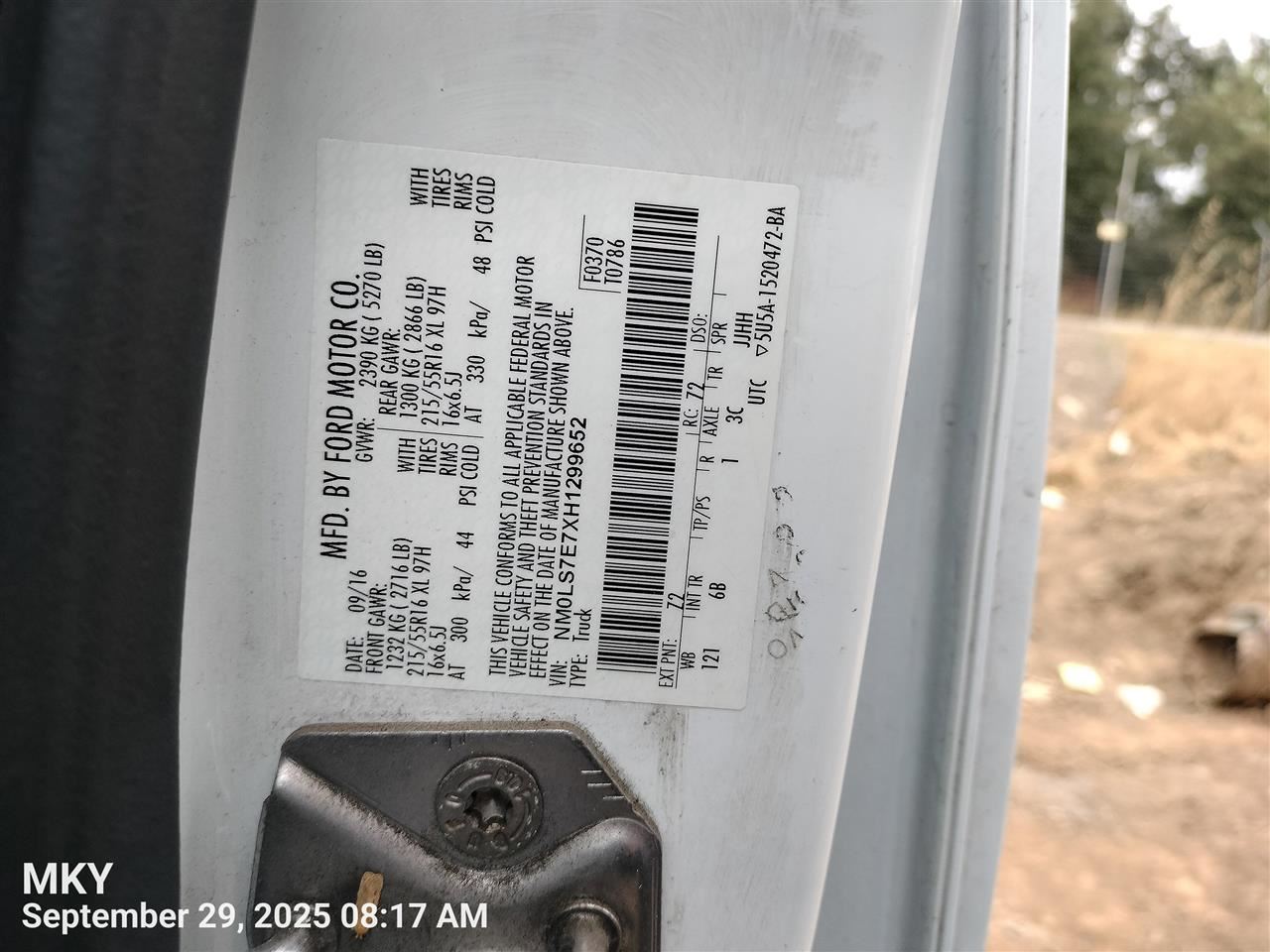 Benzeen WIRE HARNESS FT1Z14401QP 2017 FORD TRANSCNCT - Image 1