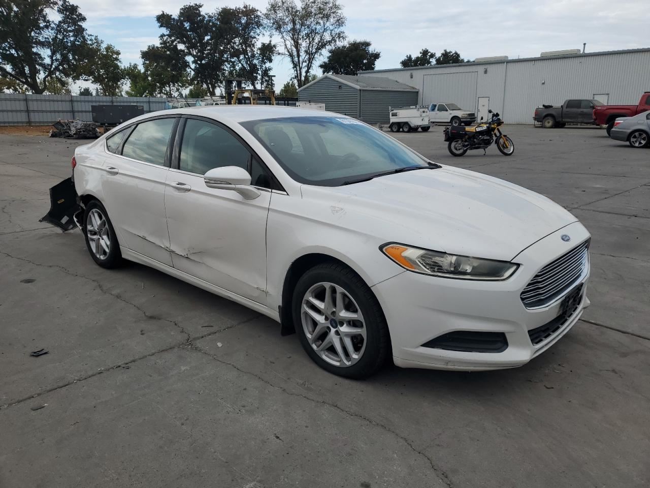 WHT DECKLID TAILGATE OEM 13-16 FORD FUSION - Image 4