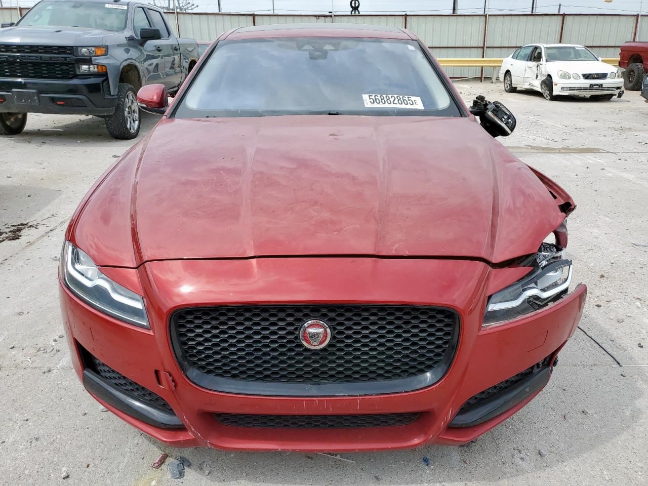 RED DECKLID TAILGATE OEM 16-19 JAGUAR XF - Image 5