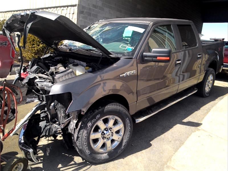  used-auto-parts 2014 ford-truck ford-f150-pickup rear-body 190-bumper-assembly--rear 190-02087e--styleside---tow-package--w-o-heavy-duty-payload-package;-park-assist--chromed part-649752-1002-1