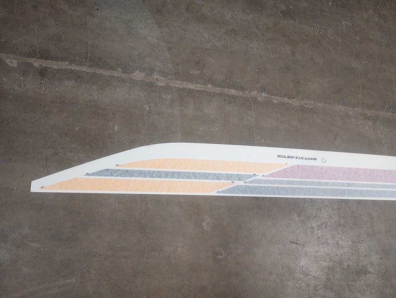 2024 Cadillac CT4 Blackwing Decal for Driver Left Door 86594488 OE