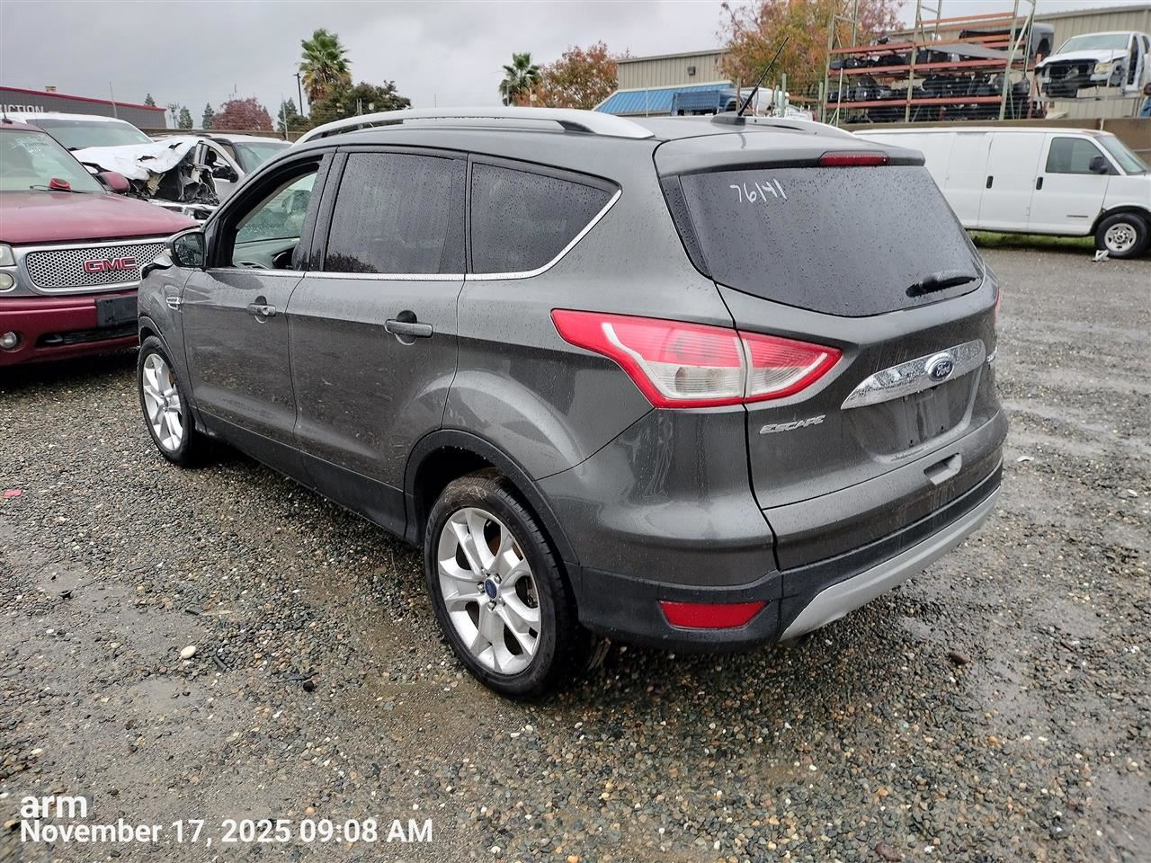 Rear Bumper Includes Right And Left Painted Extensions Fits 13-16 ESCAPE 7948873 - Image 3