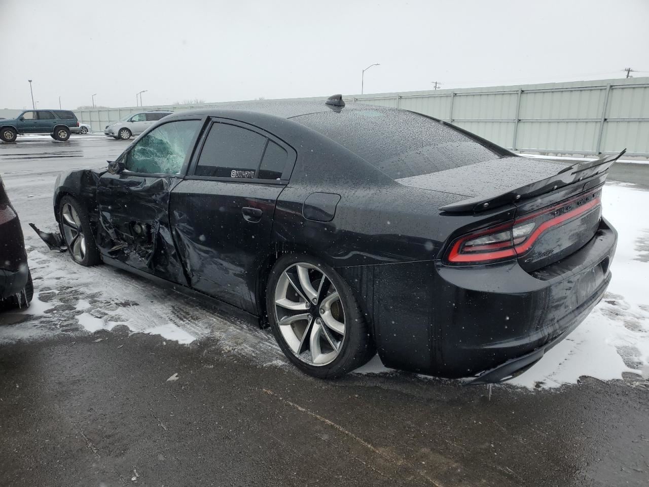 RIGHT BLK REAR HEADREST OEM 2015 DODGE CHARGER - Image 3