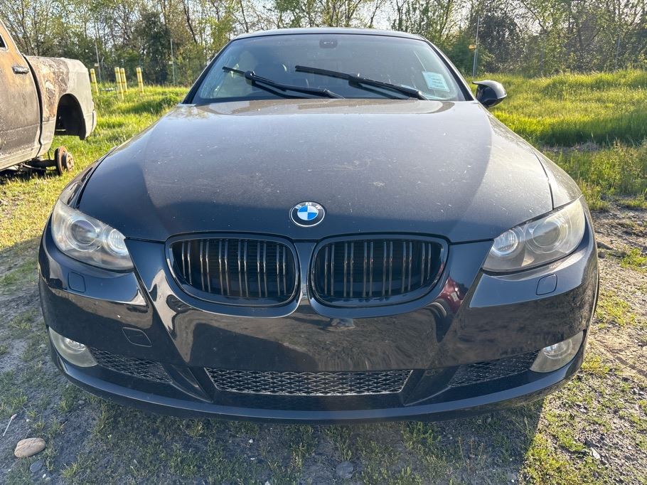 RIGHT BLK FRONT HEADREST OEM 2007 BMW 335I - Image 3