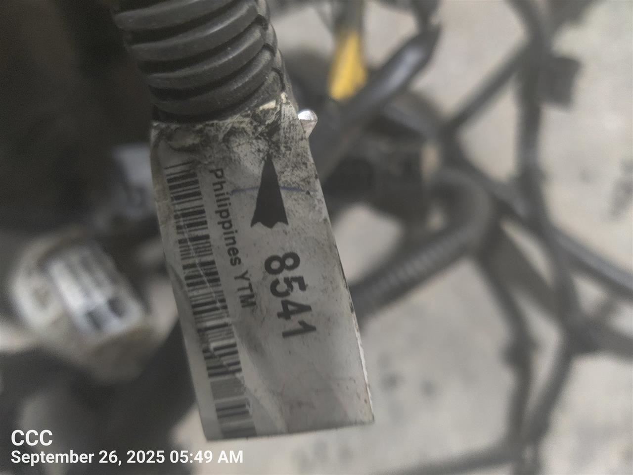 ENGINE WIRE HARNESS 8541H037 2020 MITSUBISHI OUTLANDER - Image 3