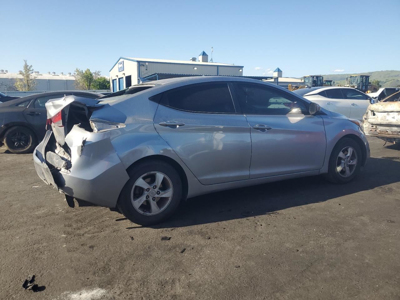 RIGHT GRY REAR HEADREST OEM 2015 HYUNDAI ELANTRA - Image 4