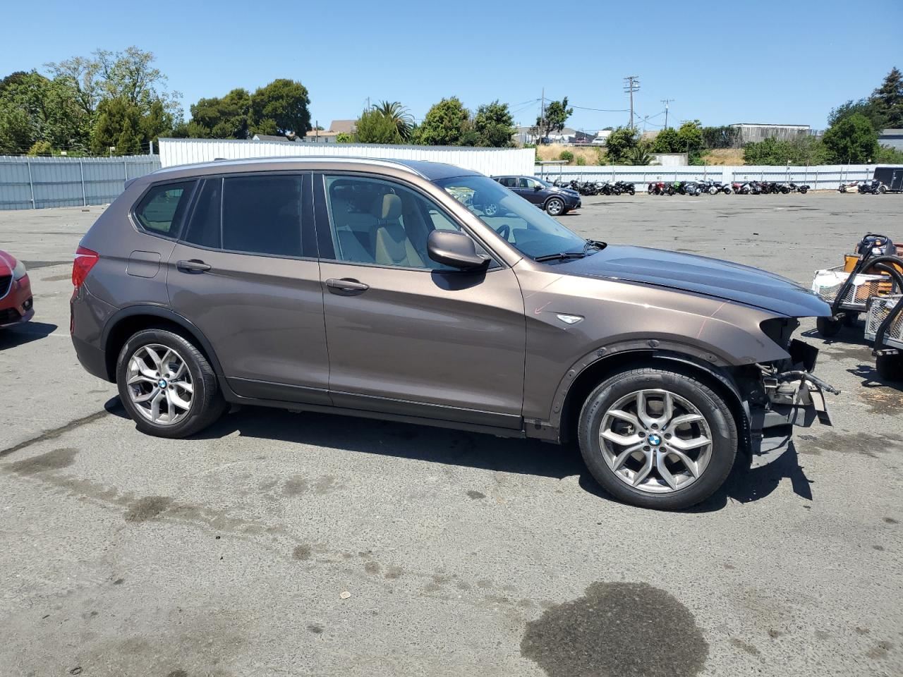 TAN DECKLID TAILGATE OEM 11-17 BMW X3 - Image 4