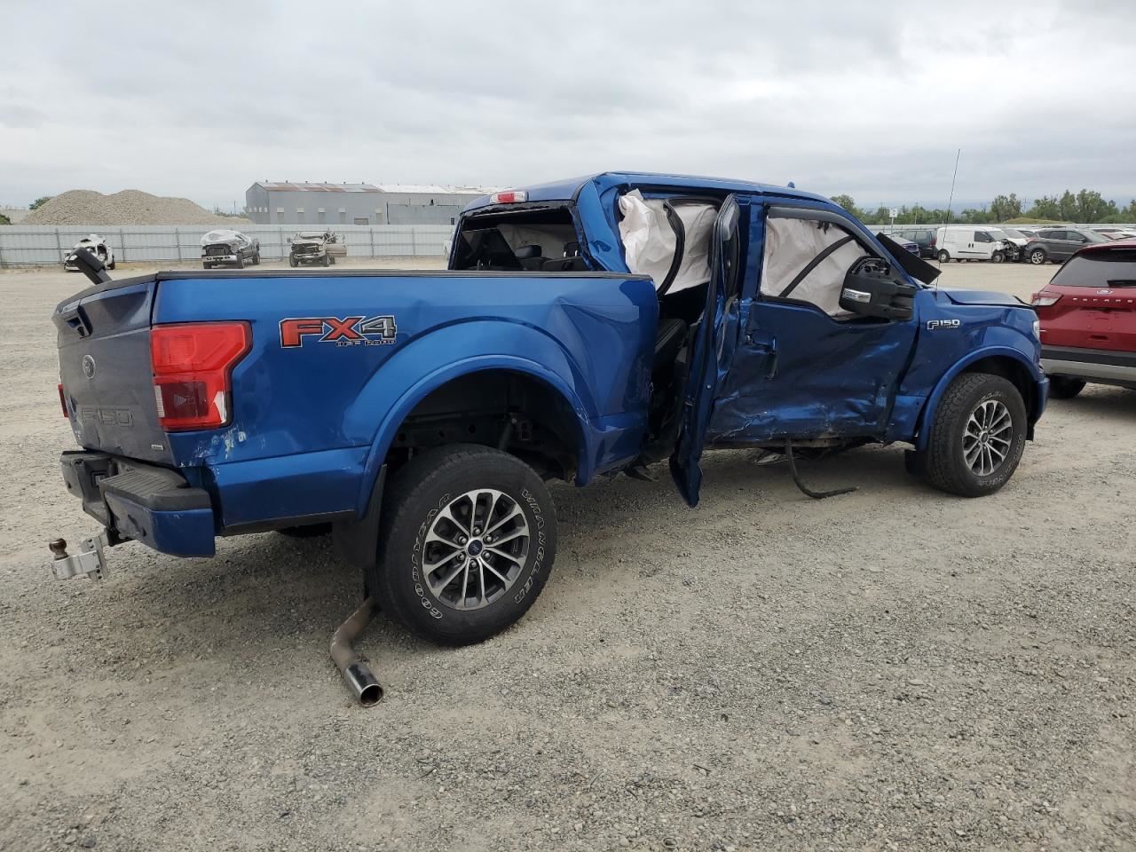 RIGHT BLK FRONT HEADREST OEM 2018 FORD F150 - Image 4