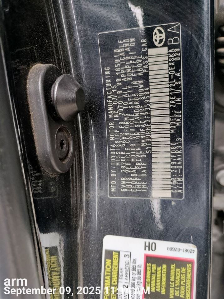 ANTI-LOCK BRAKE PTS OEM 14-15 TOYOTA COROLLA 1YR WRNTY - Image 2