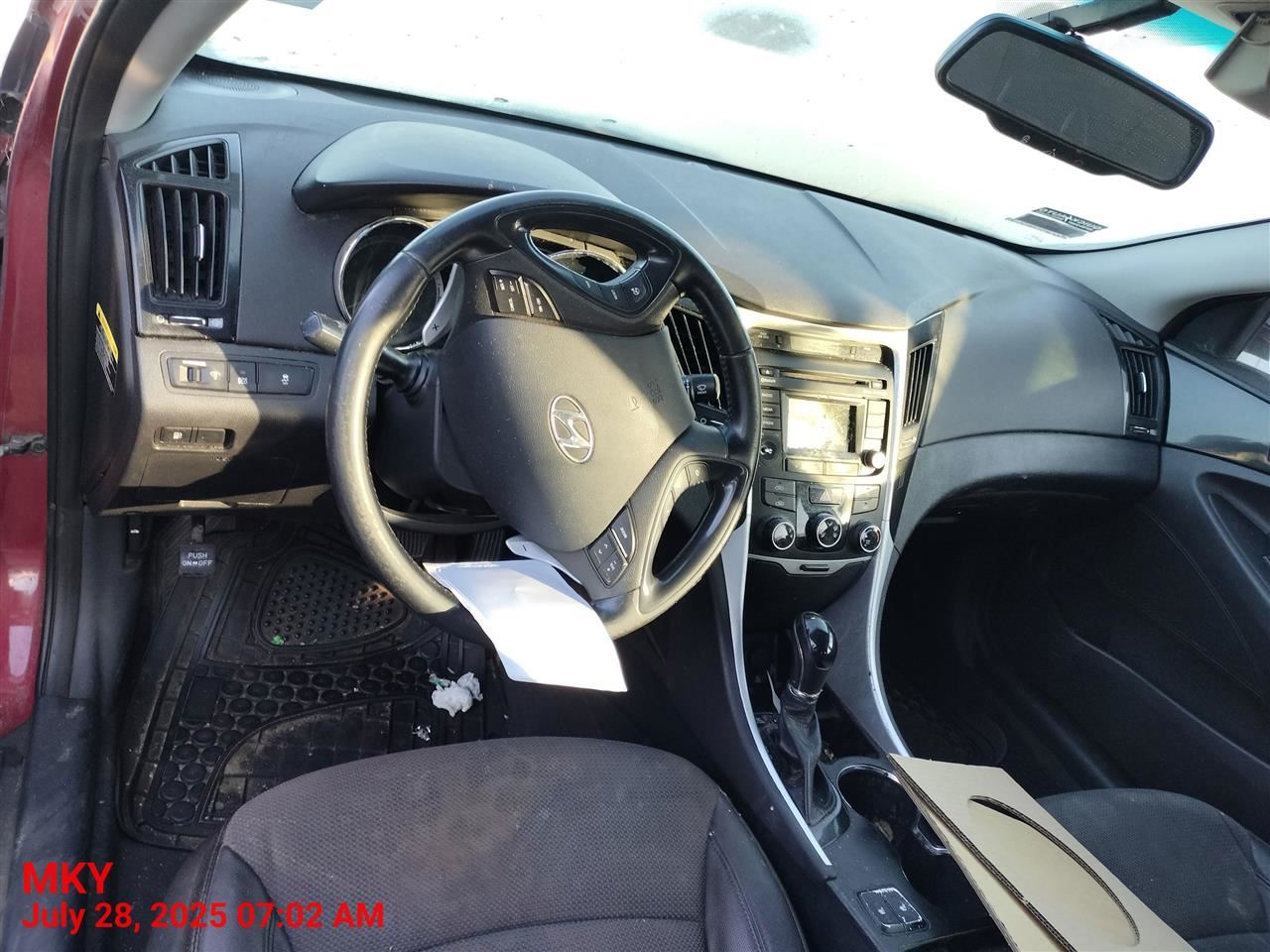 BLK REAR HEADREST OEM 2014 HYUNDAI SONATA - Image 3